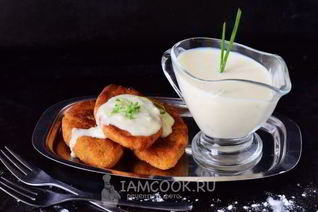 Молочный соус для котлет