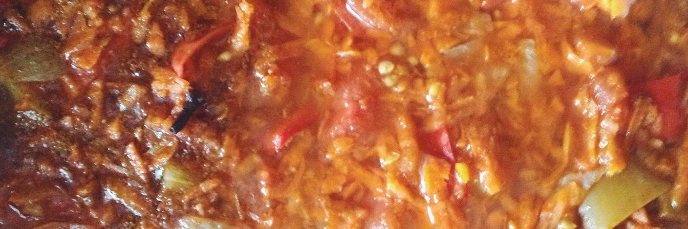 Пряный морковно-томатный соус