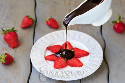 Шоколадный соус из какао