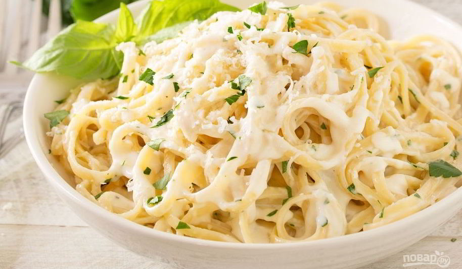 Рецепт сливочный соус для пасты
