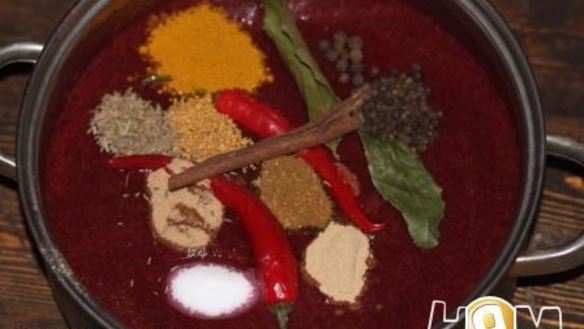 ШАГ 5. сливовый соус к мясу