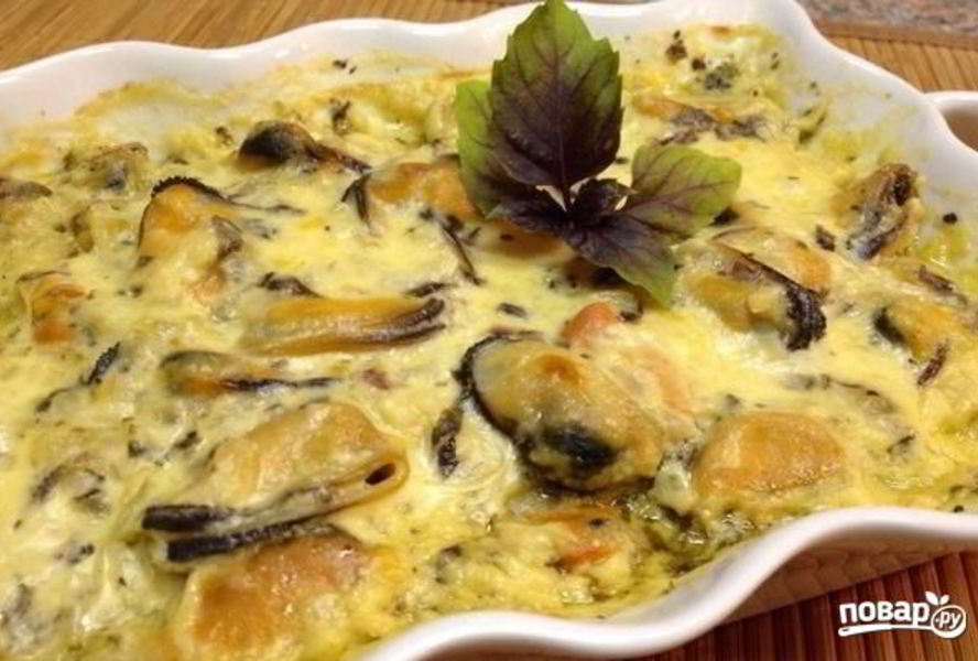 Соус для мидий