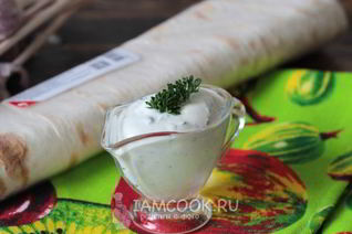 Соус для шаурмы Чесночный