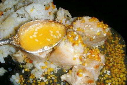 Соус из апельсинов к мясу