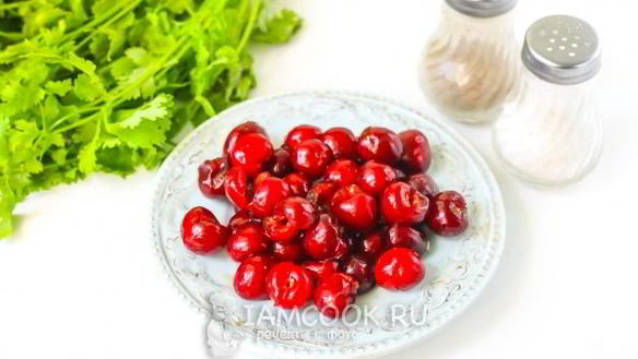 ШАГ 5. соус из черешни