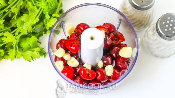 ШАГ 7. соус из черешни