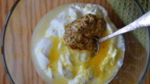 ШАГ 4. соус из йогурта для салата