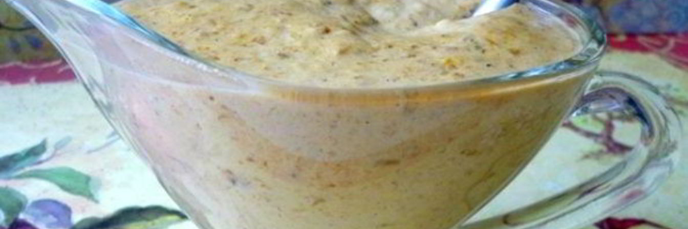 Соус из сморчков