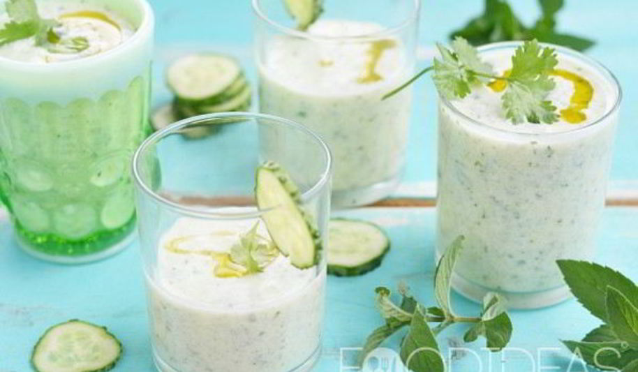 Рецепт соус на основе йогурта с огурцами