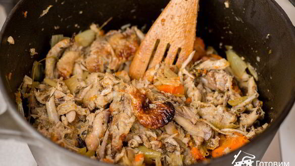 ШАГ 8. соус-подлива к индейке