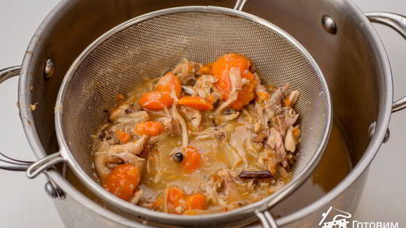 ШАГ 11. соус-подлива к индейке