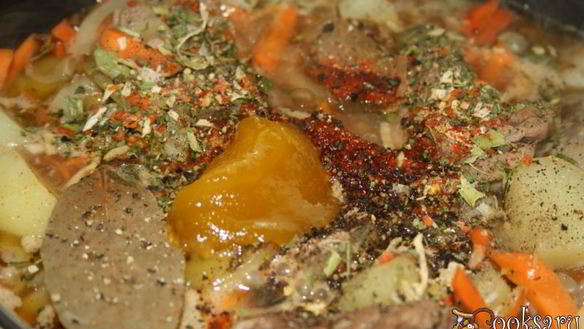 ШАГ 11. соус с бараниной