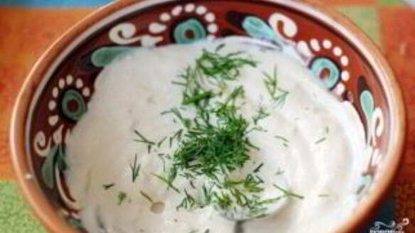 ШАГ 5. соус с чесноком