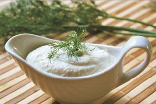 Соус с хреном на основе беарнза