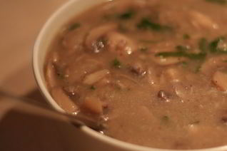 Соус с шампиньонами