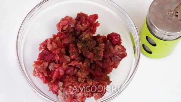 ШАГ 8. тартар из говядины