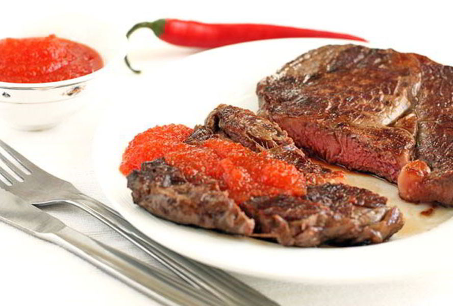 Соус-варенье из острого перца к мясу