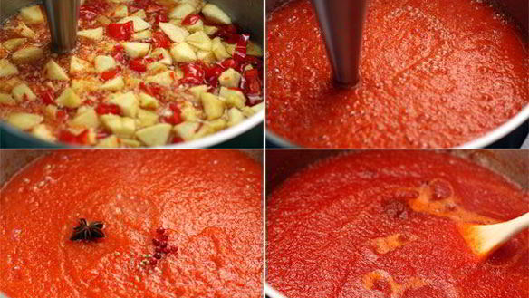 ШАГ 4. соус-варенье из острого перца к мясу