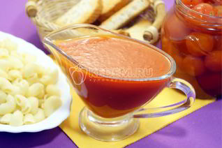 Томатный соус из маринованных помидоров