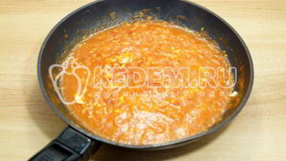 ШАГ 6. томатный соус из маринованных помидоров