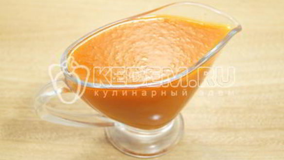 ШАГ 8. томатный соус из маринованных помидоров