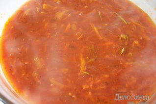 Томатный соус с белым вином