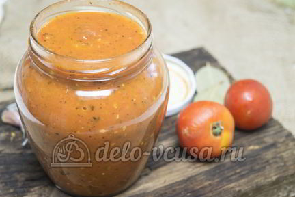 Томатный соус с чесноком