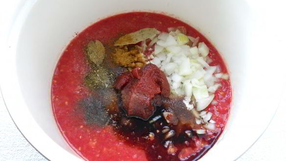 ШАГ 3. томатный соус в мультиварке