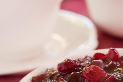 Традиционный клюквенный соус к индейке