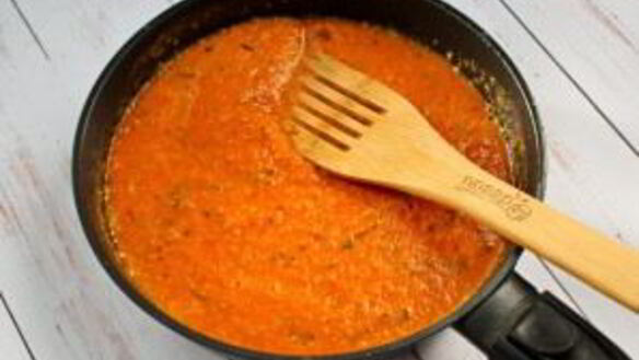 ШАГ 5. зимний соус из запеченных помидоров