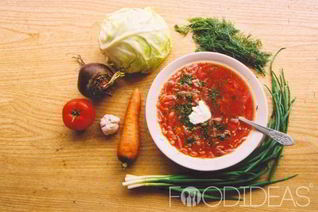 Борщ без мяса