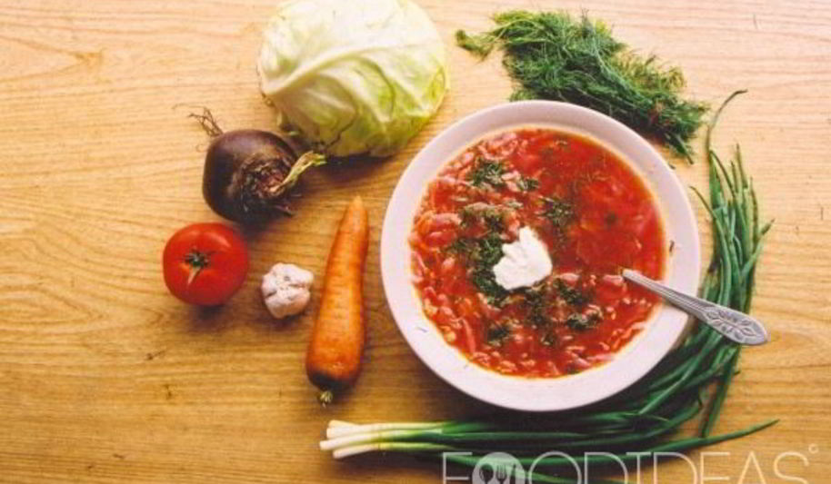 Рецепт борщ без мяса