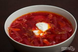 Борщ без томатной пасты