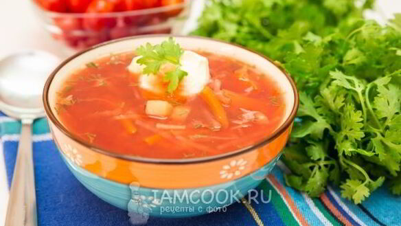 ШАГ 11. борщ диетический без зажарки