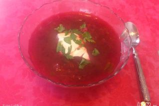 Борщ домашний