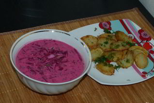 Борщ холодный