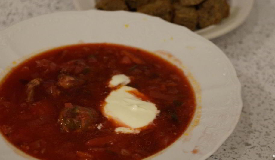 Рецепт борщ красный из баранины