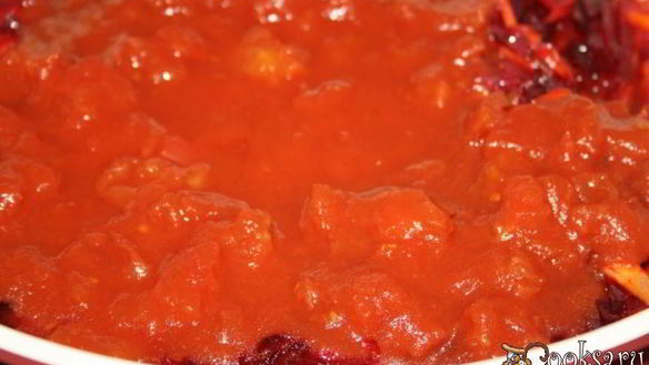 ШАГ 3. борщ на свиной лопатке с квашеной капустой