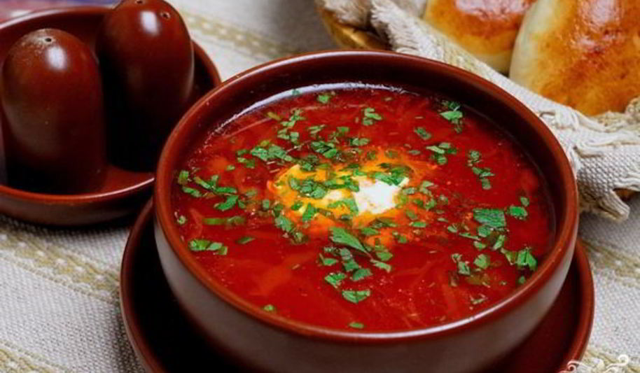 Рецепт борщ по-черниговски