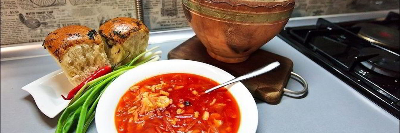 Борщ по-деревенски