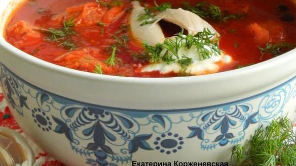 ШАГ 7. борщ полтавский с галушками