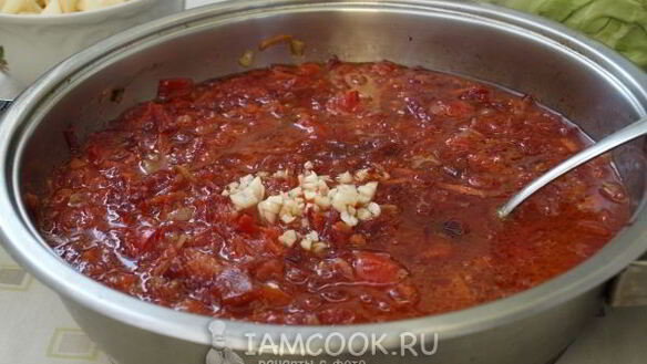 ШАГ 7. борщ с черносливом