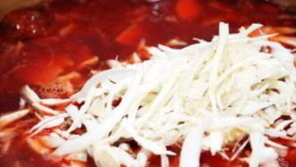 ШАГ 5. борщ с фасолью без мяса