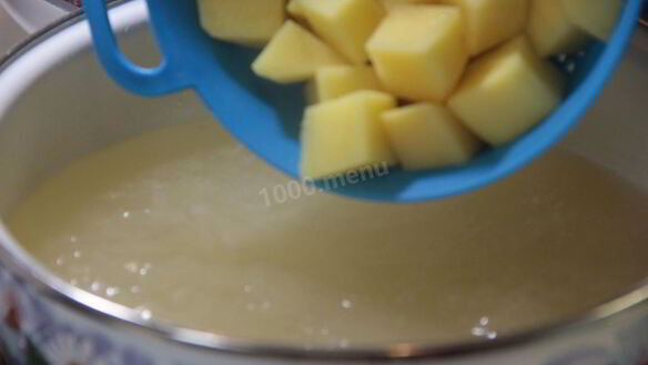 ШАГ 13. борщ с фасолью и курицей