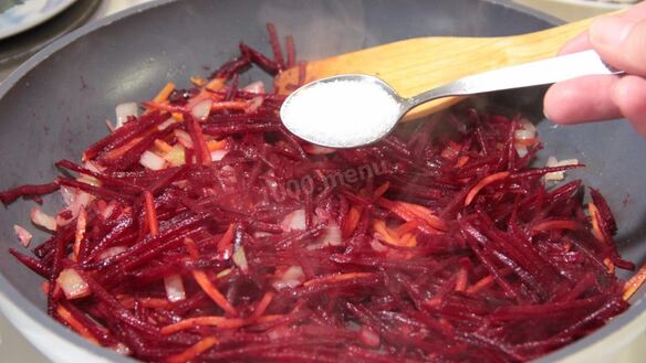 ШАГ 7. борщ с фасолью и курицей