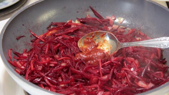 ШАГ 8. борщ с фасолью и курицей