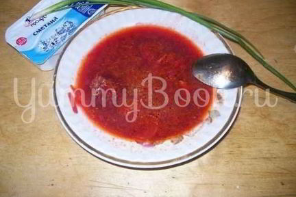 Борщ с говядиной