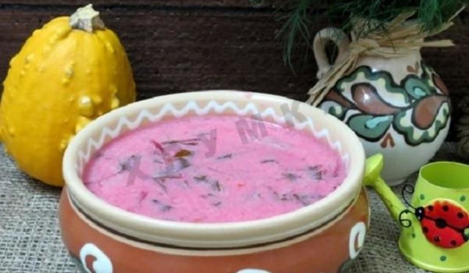 Рецепт борщ с грибами и черемшой