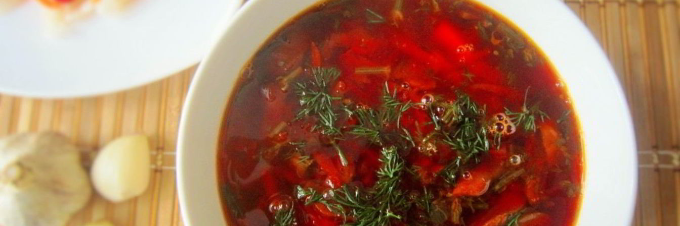 Борщ с грибами и квашеной капустой