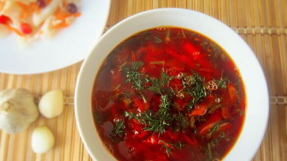 ШАГ 7. борщ с грибами и квашеной капустой